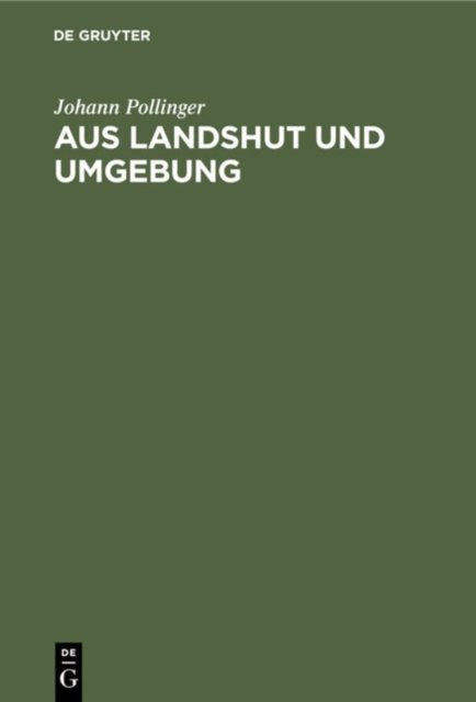 Aus Landshut Und Umgebung