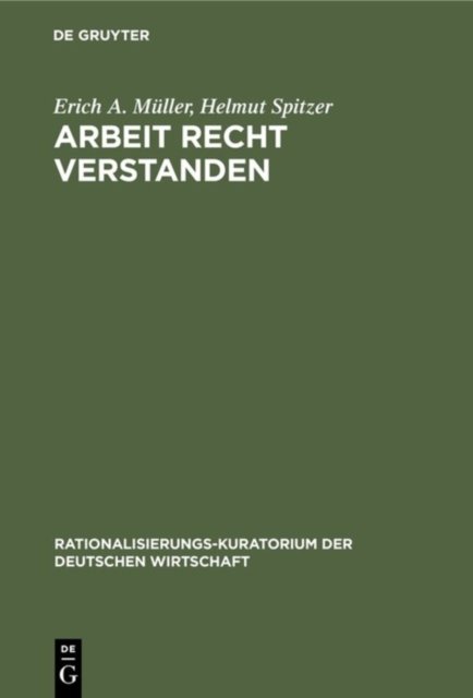 Arbeit Recht Verstanden