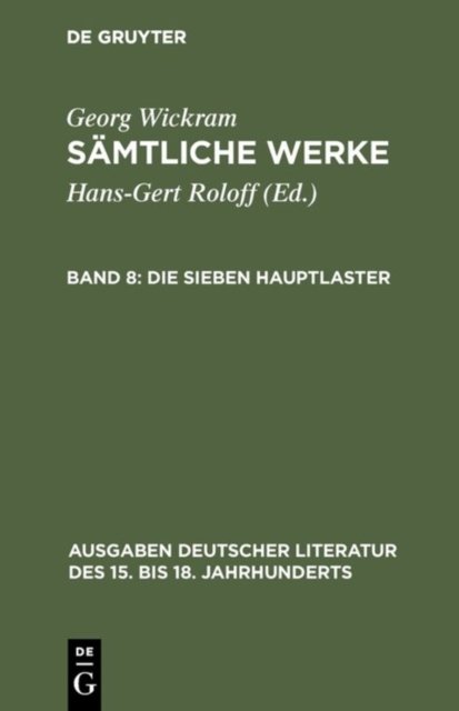 Die sieben Hauptlaster