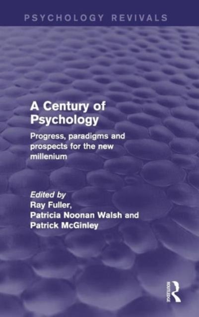 A Century of Psychology (Psychology Revivals)
