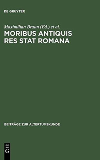 Moribus Antiquis Res Stat Rom CB
