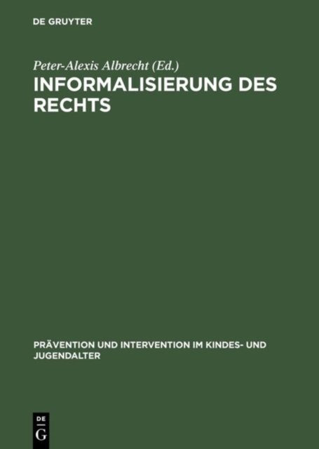 Informalisierung Des Rechts