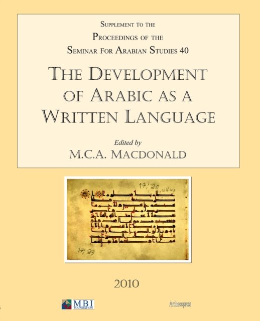 The Development of Arabic as a Written Language