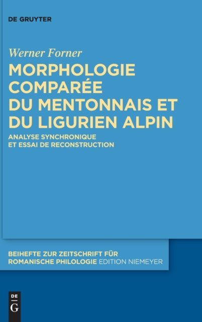 Morphologie comparee du mentonnais et du ligurien alpin
