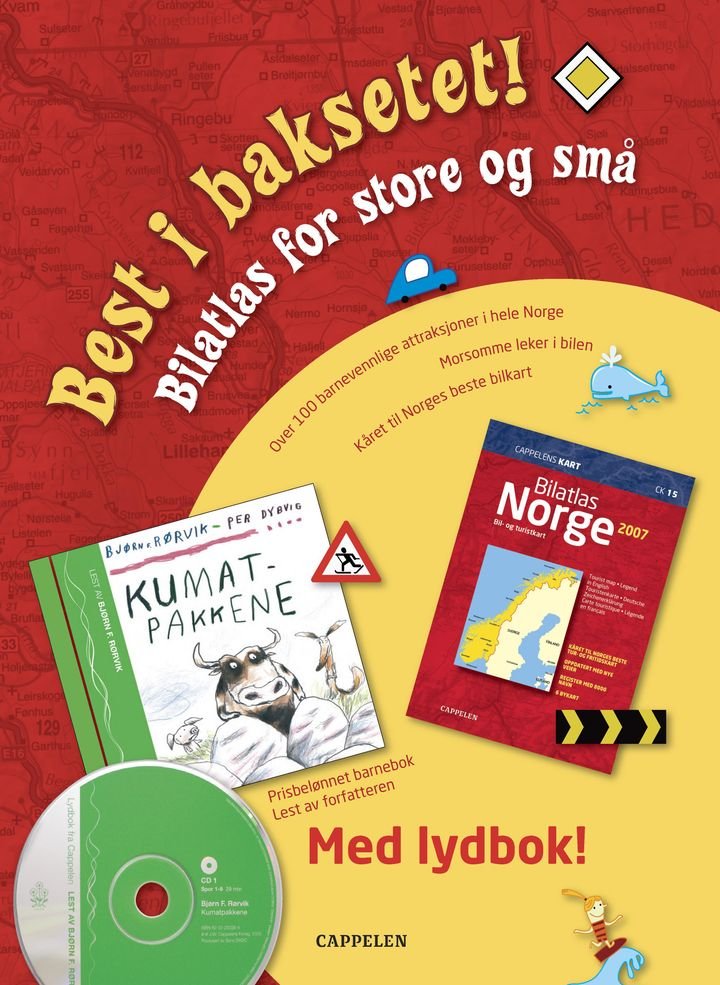 Best i baksetet! - bilatlas for store og små