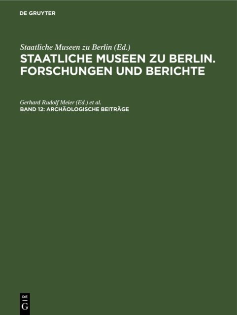 Archaologische Beitrage