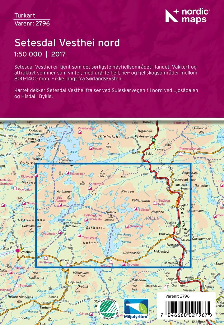 Setesdal Vesthei Nord