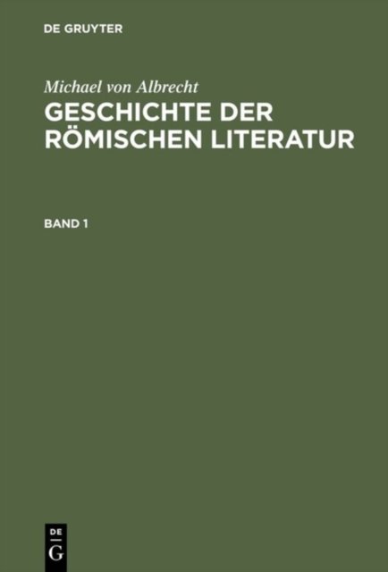 Geschichte Der Romischen Literatur