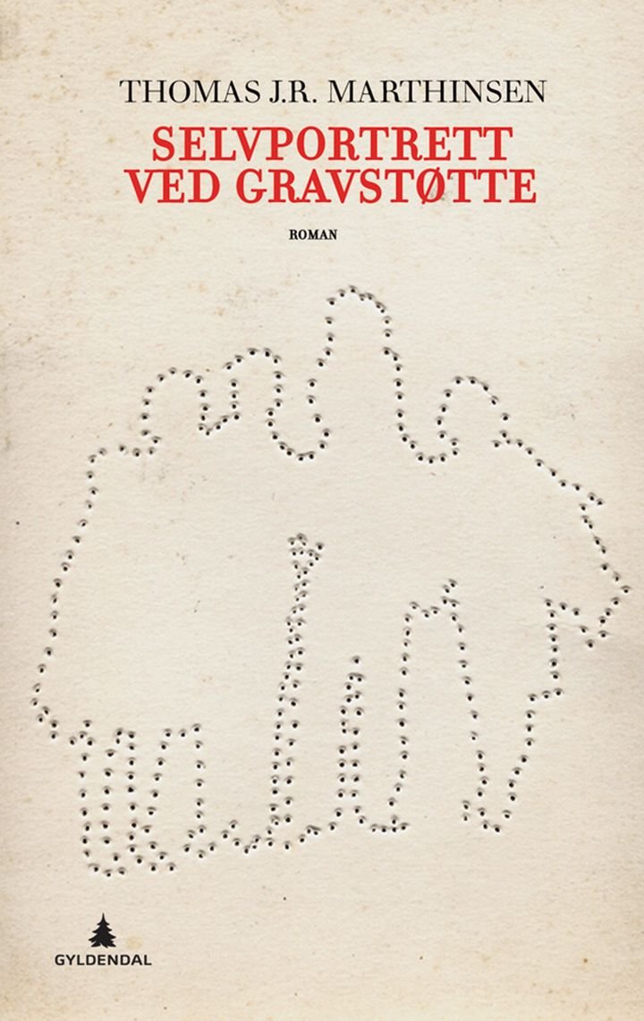 Selvportrett ved gravstøtte - roman