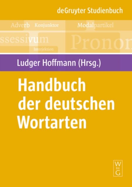 Handbuch Der Deutschen Wortarten