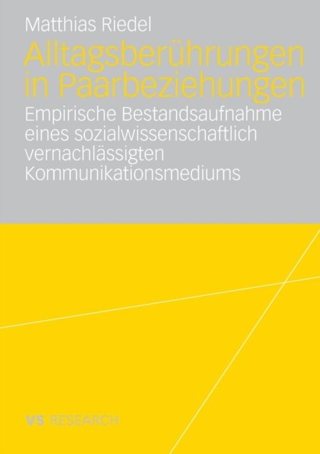 Alltagsberuhrungen in Paarbeziehungen