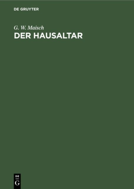 Hausaltar