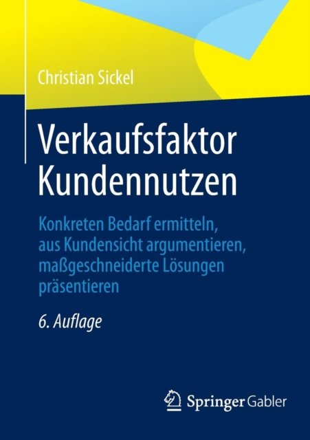 Verkaufsfaktor Kundennutzen