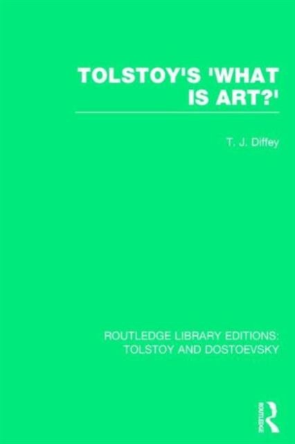 Tolstoy''s ''What is Art?''