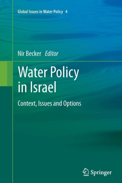Water Policy in Israel