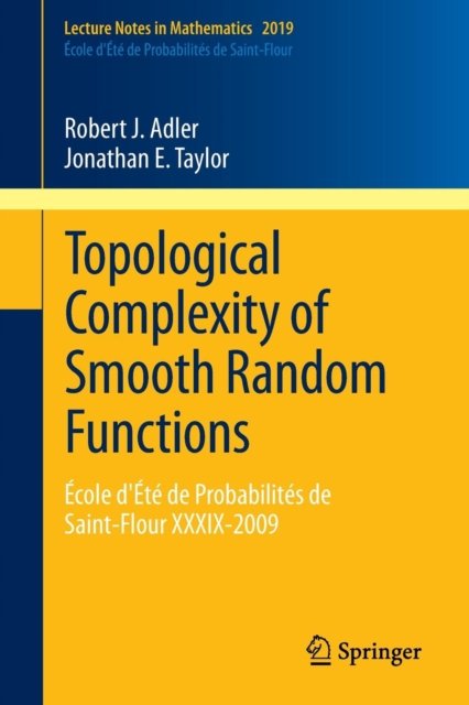 Topological Complexity of Smooth Random Functions