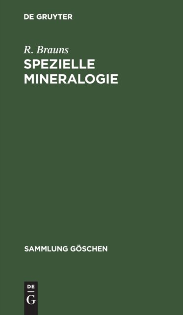 Spezielle Mineralogie