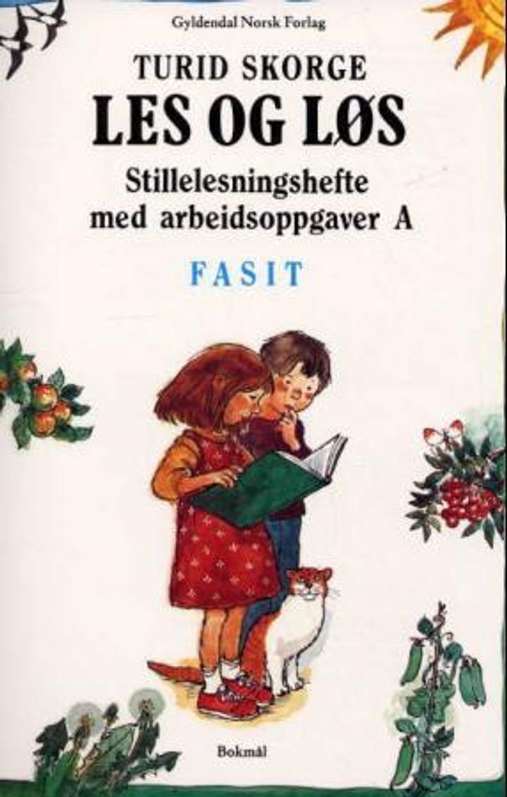 Les og løs A - stillelesningshefte med arbeidsoppgaver : fasit