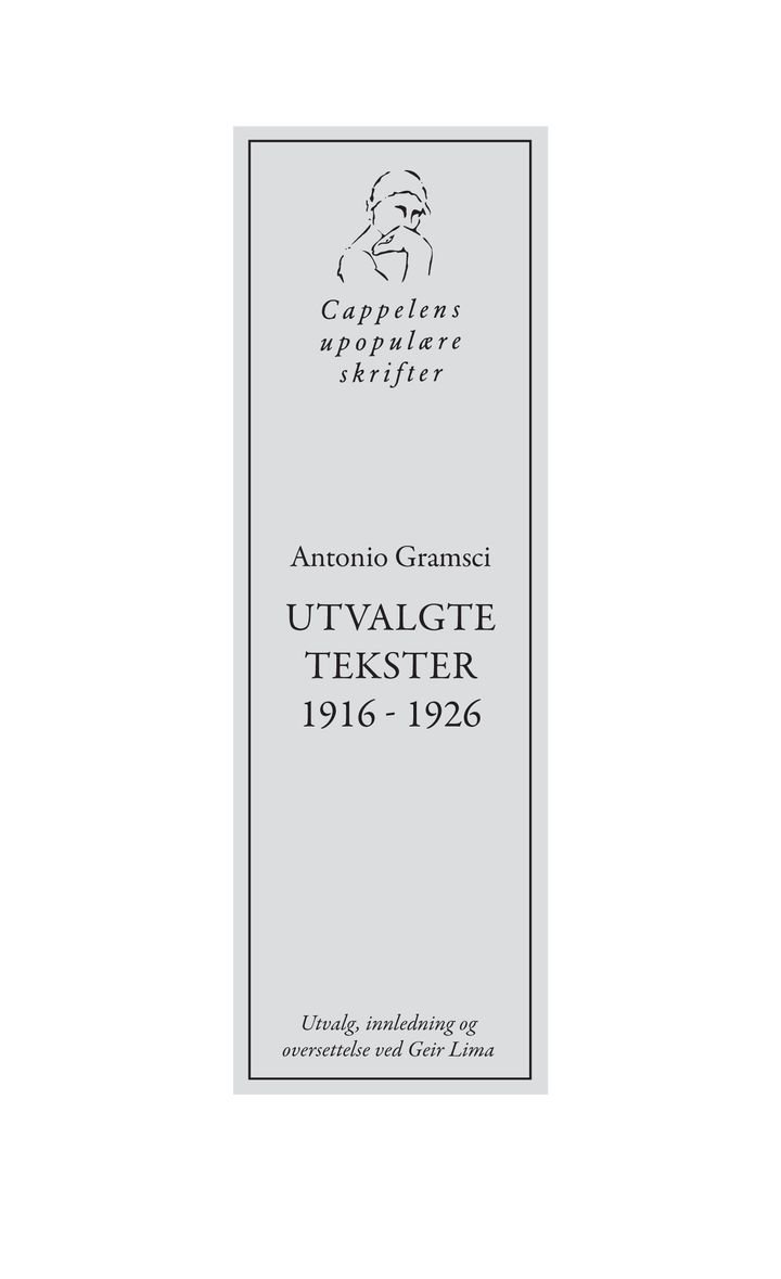 Antonio Gramsci - utvalgte tekster 1916 - 1926