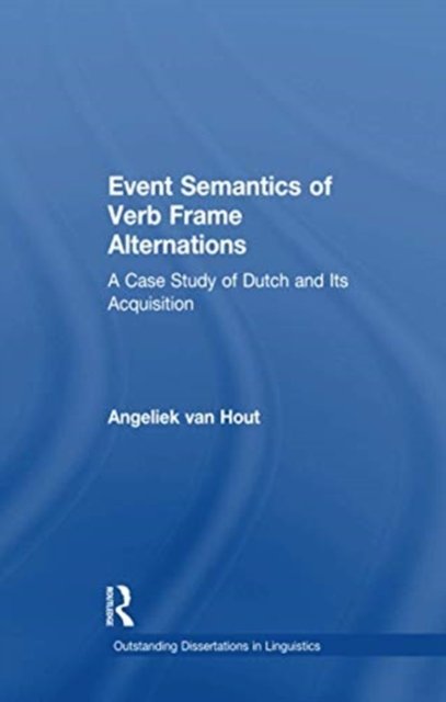 Event Semantics of Verb Frame Alternations