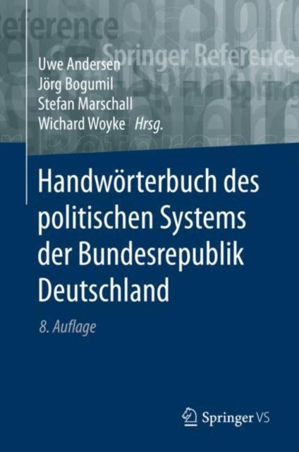 Handworterbuch des politischen Systems der Bundesrepublik Deutschland