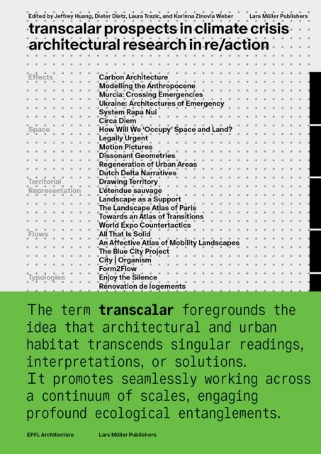 Transcalar Prospects in Climate Crisis – architectural research in re/action