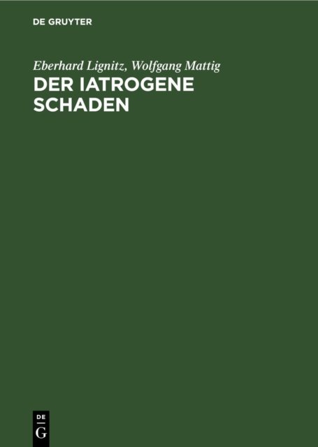 iatrogene Schaden
