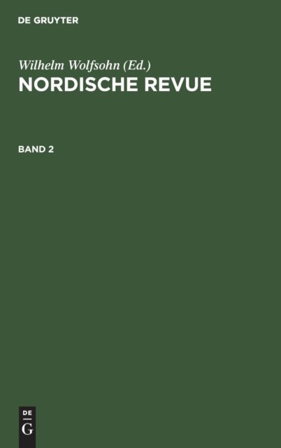 Nordische Revue. Band 2