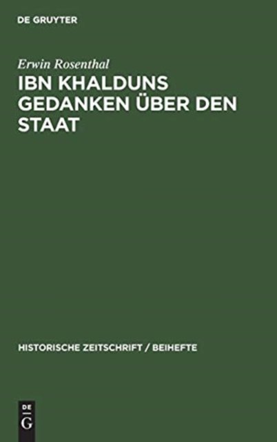 Ibn Khalduns Gedanken Uber Den Staat