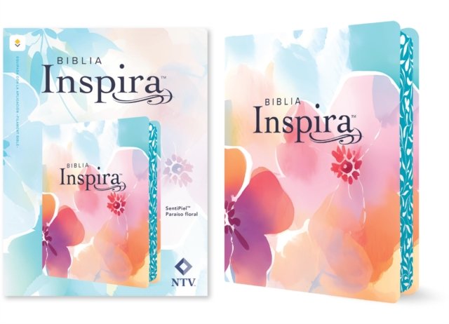 Biblia Inspira NTV con Filament  (SentiPiel, Paraíso floral)