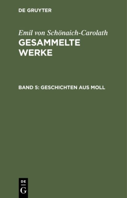 Geschichten Aus Moll