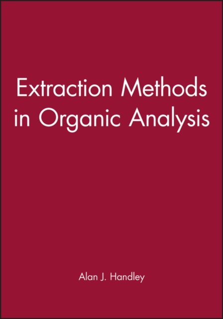 Extraction Methods in Organic Analysis
