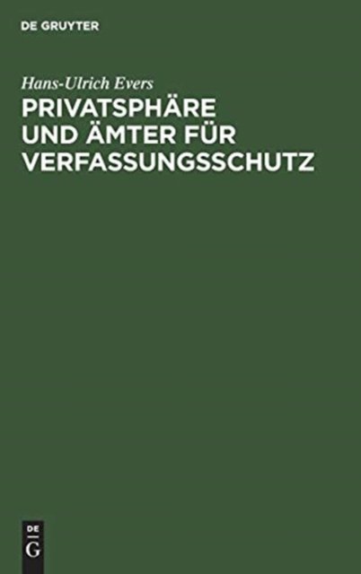 Privatsphare und Amter fur Verfassungsschutz