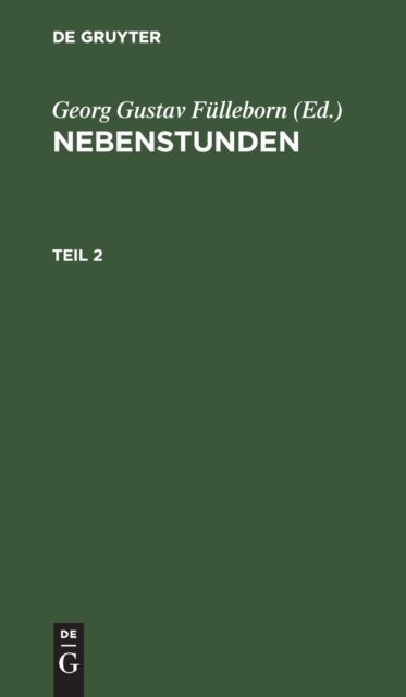 Nebenstunden. Teil 2