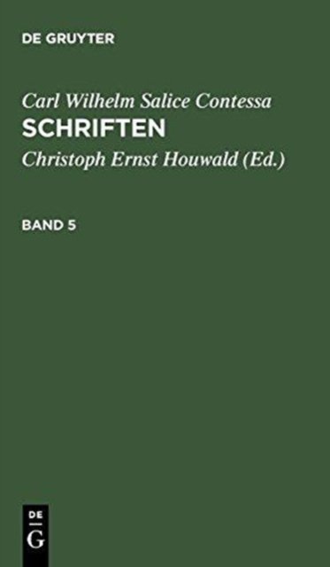 Schriften. Band 5