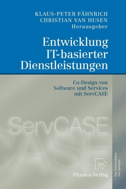 Entwicklung IT-basierter Dienstleistungen
