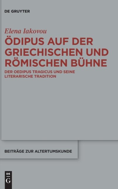 Odipus auf der griechischen und romischen Buhne