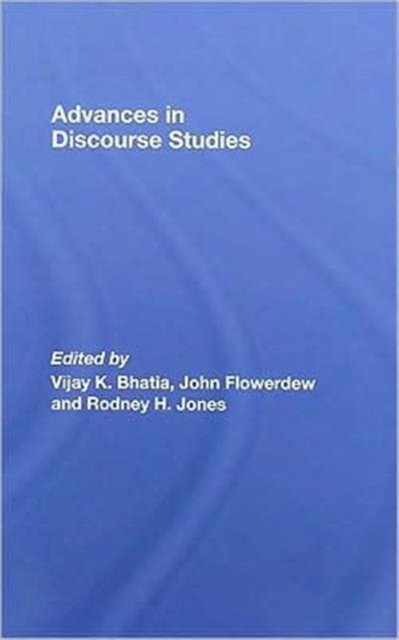 Advances in Discourse Studies