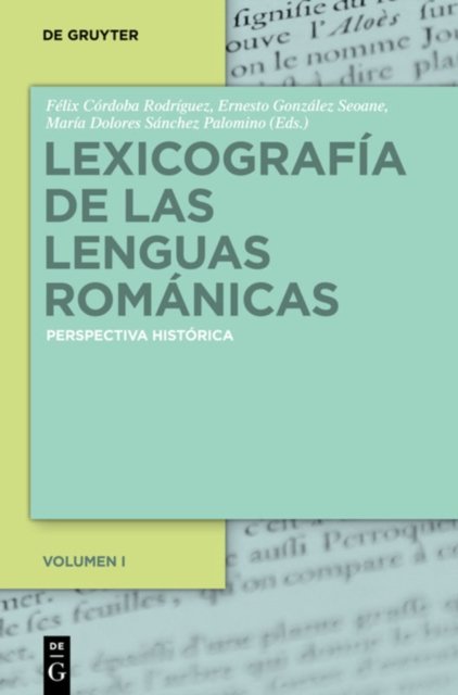 Lexicografia de Las Lenguas Romanicas