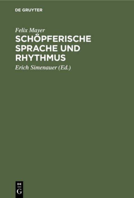 Schopferische Sprache und Rhythmus