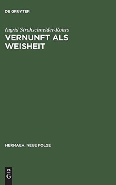 Vernunft Als Weisheit
