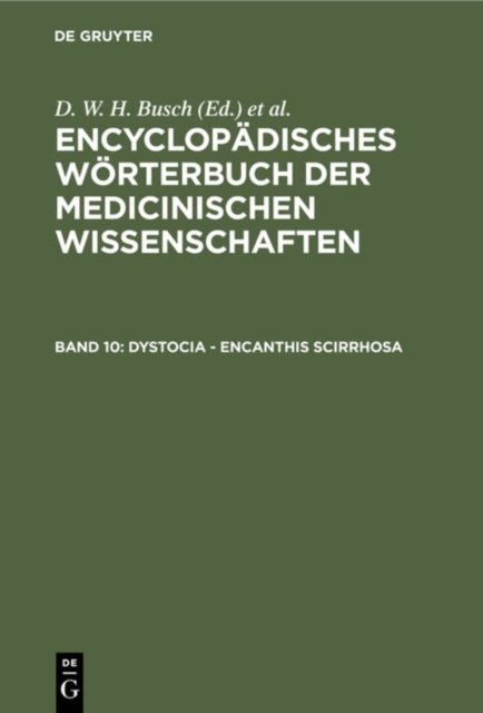 Dystocia - Encanthis Scirrhosa