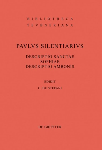 Descriptio Sanctae Sophiae. Descriptio Ambonis