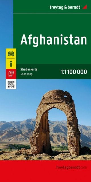 Afghanistan Road Map 1:1,100,000