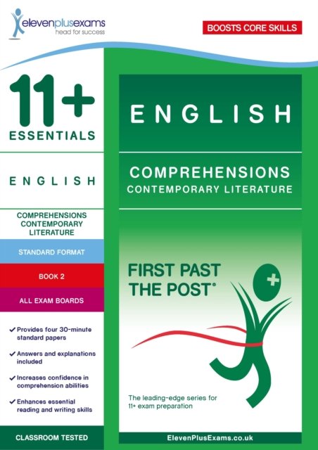 11+ Essentials English Comprehensions: Contemporary Literature Book 2 – Standard Format