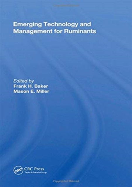 Emerging Technology And Management For Ruminants