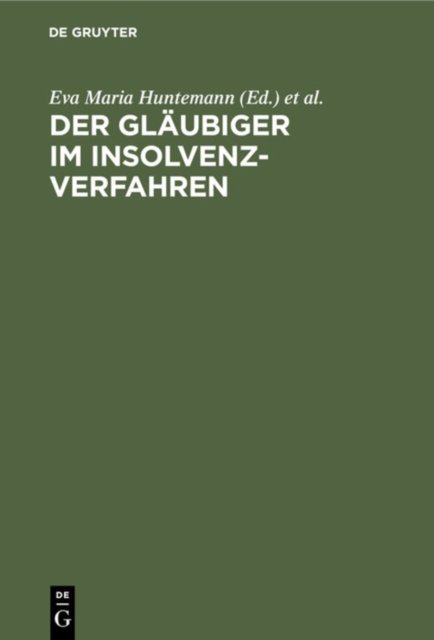 Gläubiger im Insolvenzverfahren