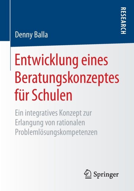 Entwicklung eines Beratungskonzeptes fur Schulen