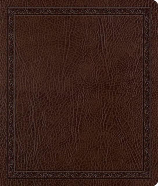 ESV Journaling Bible (Bonded Leather, Mocha, Threshold Design)