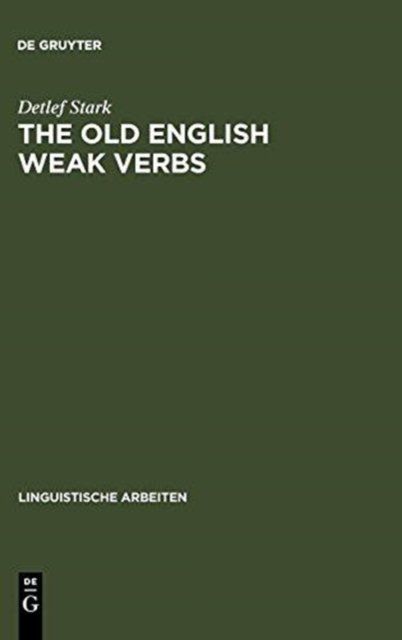 The old English weak verbs